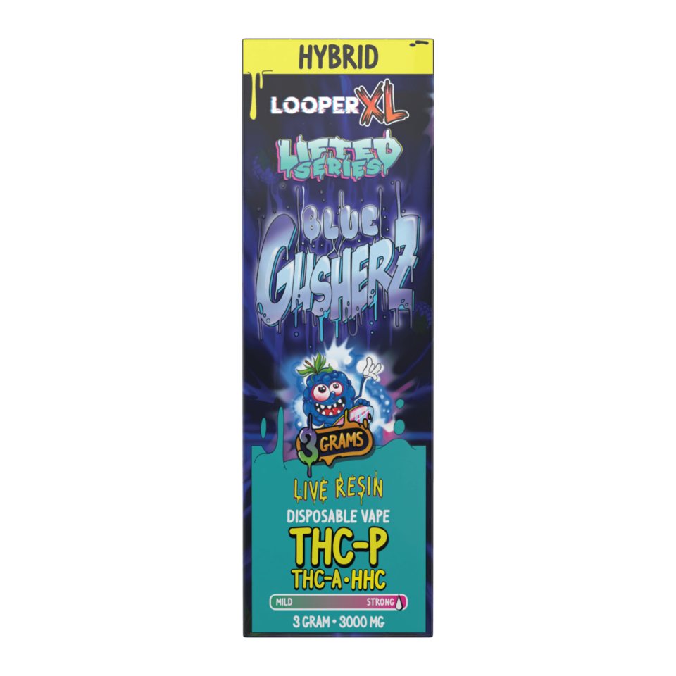 Lifted Series 3G Disposable: Blue Gusherz