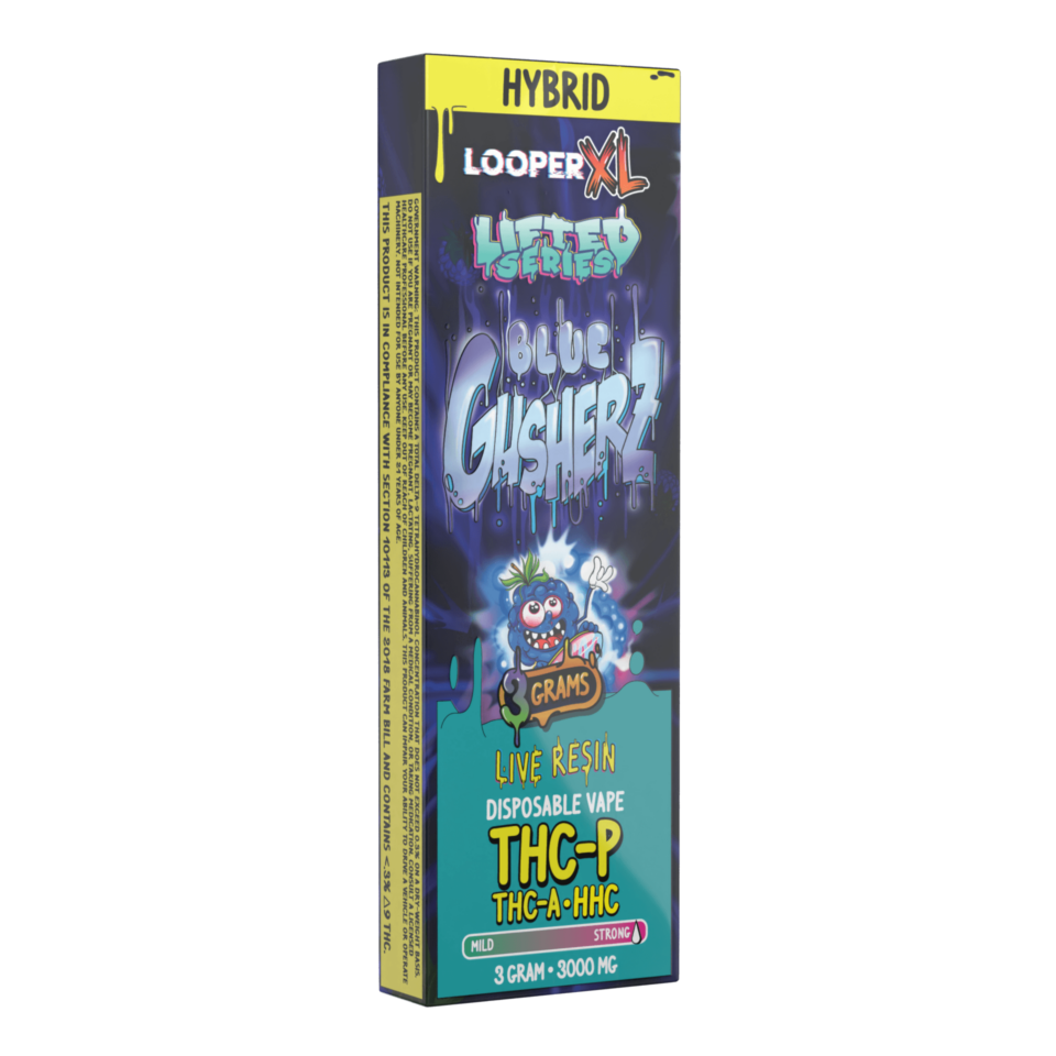 Lifted Series 3G Disposable: Blue Gusherz