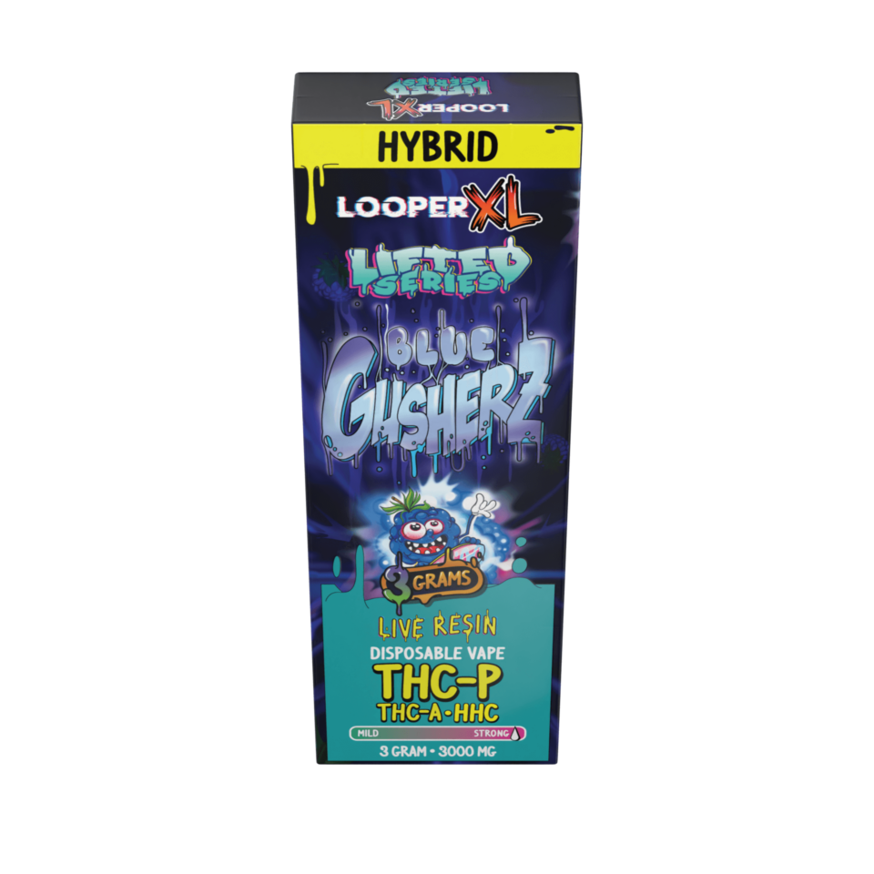 Lifted Series 3G Disposable: Blue Gusherz