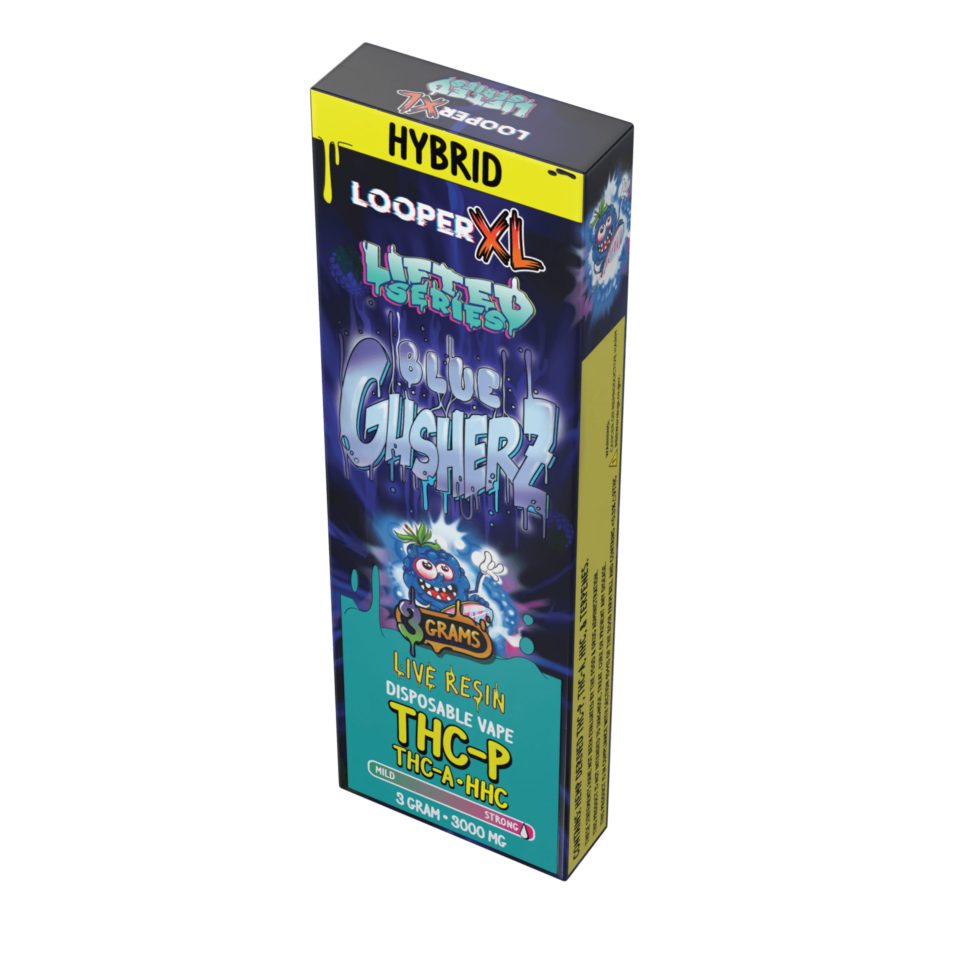 Lifted Series 3G Disposable: Blue Gusherz