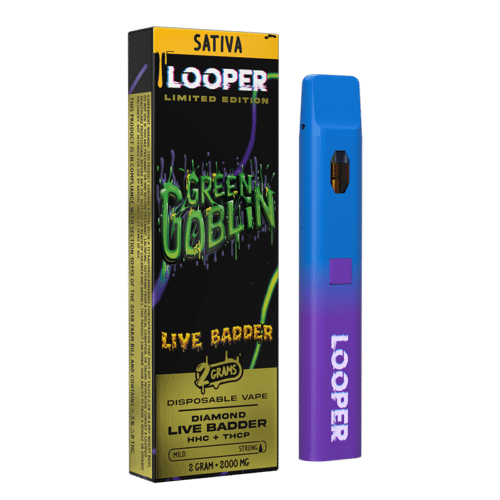 Live Badder Disposables - Looper: Award Winning Cannabinoids