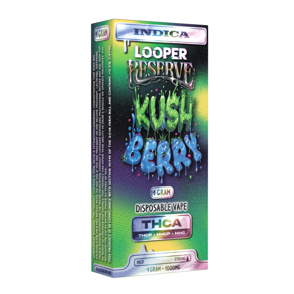 Looper Reserve 1G: Kush Berry Strain Left