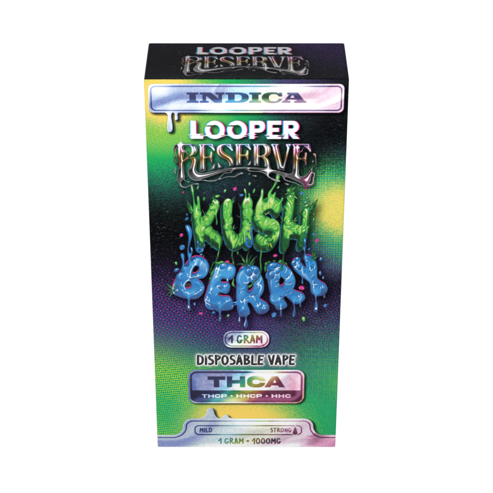 Looper Reserve 1G: Kush Berry Strain downward